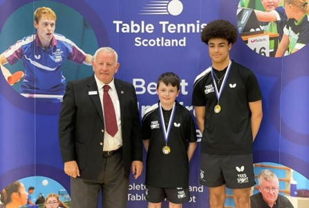 Charles Brown (Tournament Referee); Joseph Dennison & Nathaniel Saunders.